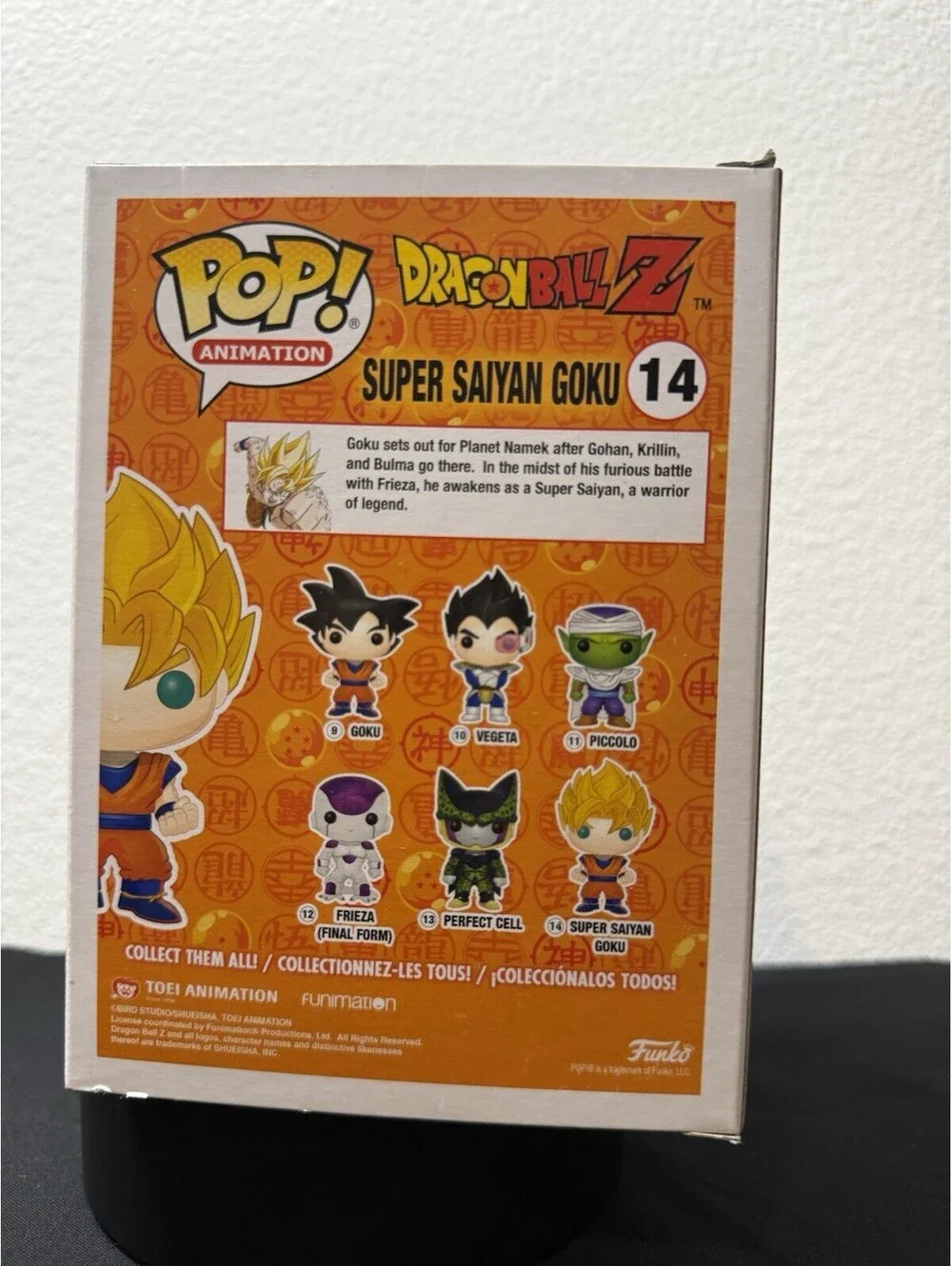 Funko Pop! Vinyl: Dragon Ball - Goku SS GITD Entertainment Earth (Exclusive) #14
